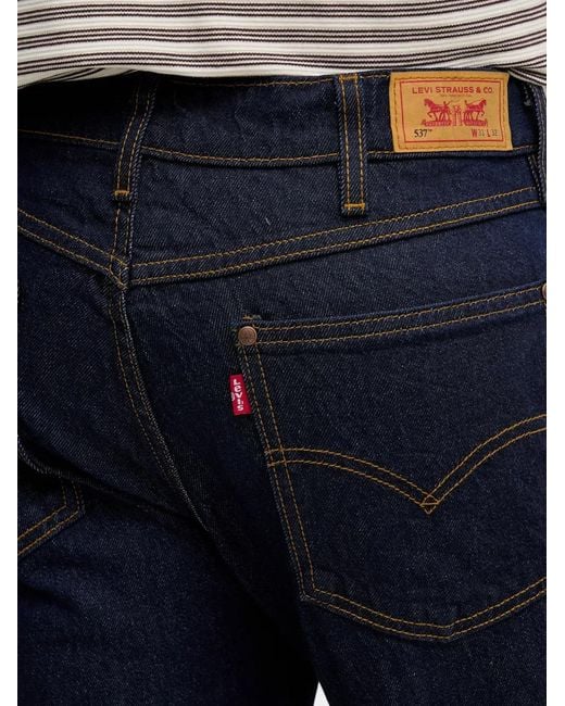 Vaqueros 537 Con Cinco Bolsillos Levi's de hombre de color Blue