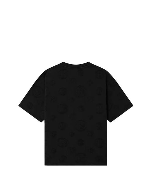 Casablanca Black Appliqué Monogram T-Shirt for men