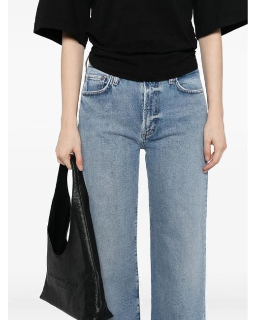 Agolde Blue Petite Harper Jeans