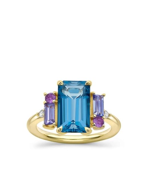 Dinny Hall Blue 9K Charli Multi-Stone Ring