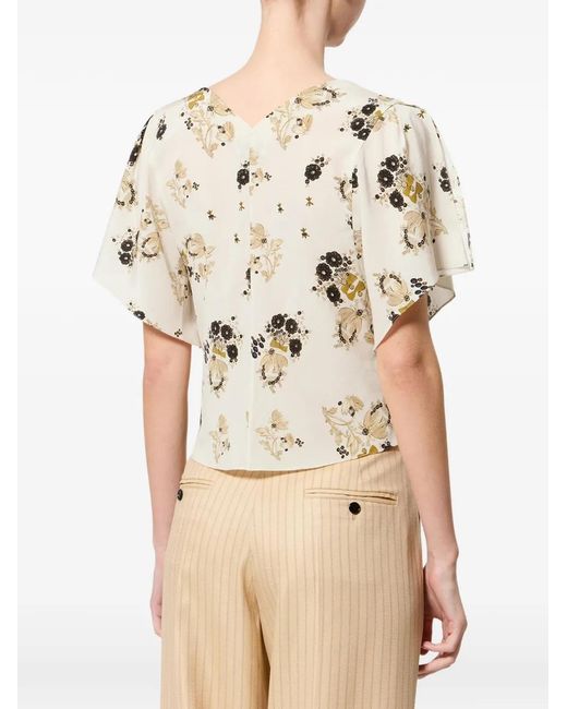 Isabel Marant Natural Faljane Top