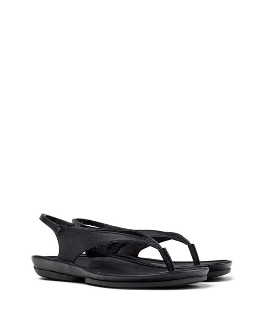 Camper White Right Isla Slingback Sandals