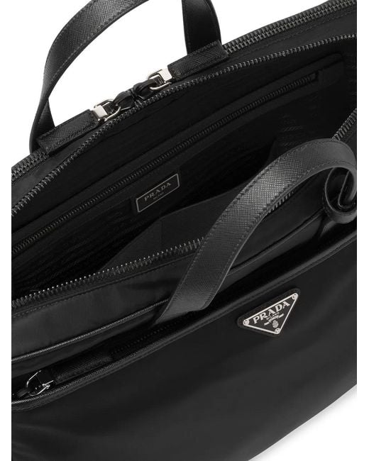 Portadocumenti di Prada in Black da Uomo