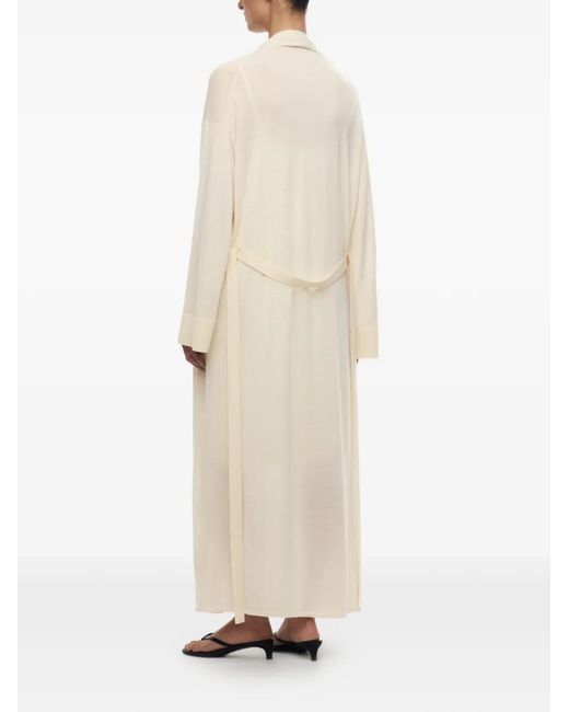 12 STOREEZ White Rosie Belted Cardigan
