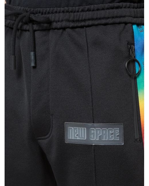Off-White c/o Virgil Abloh Black Dad Time Travelling Track Trousers for men