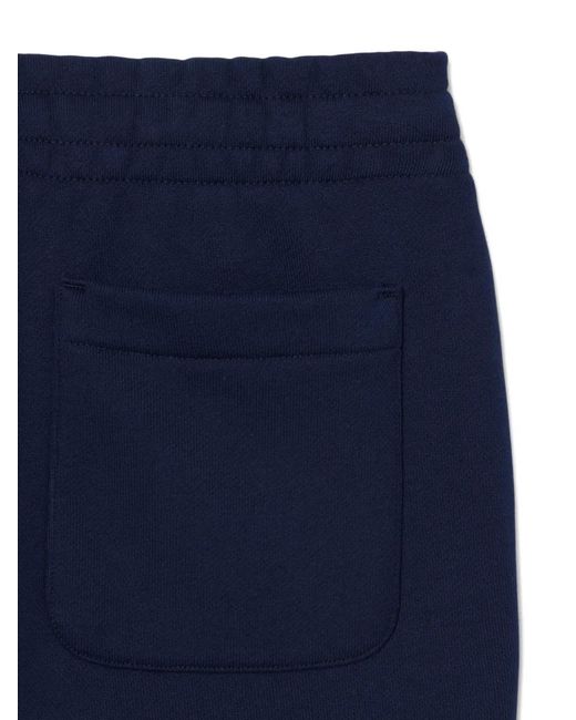 Lacoste Blue Elasticated-Waistband Track Pants
