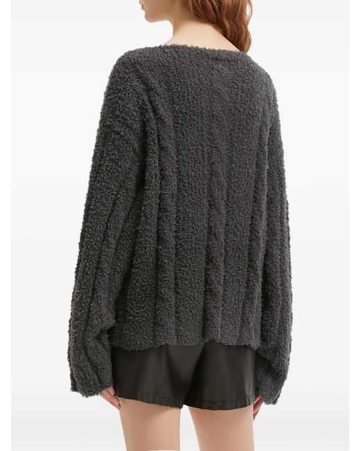 B+ AB Black Long-Sleeve Sweater