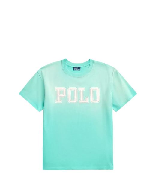 Polo Ralph Lauren Blue T-Shirt À Logo