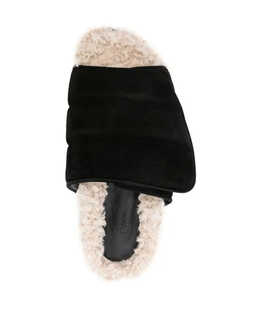 Gia Borghini Black Gia 3 Touch-Strap Sandals