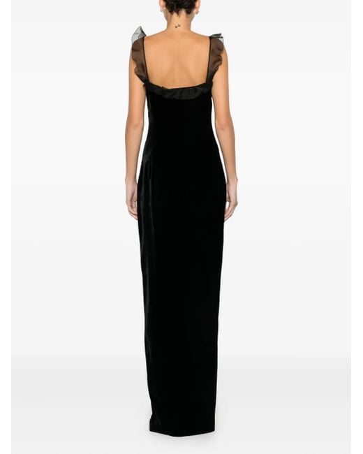 4th and reckless black and white dress Women's Black Satin Lace Slip Dress | Kelsey