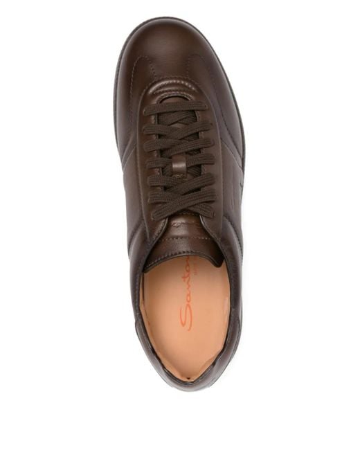 Santoni Oly Sneakers in Brown für Herren