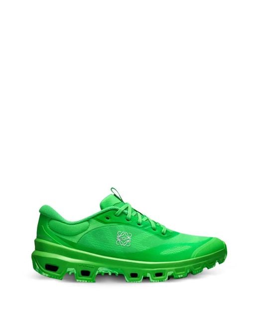 On Shoes Green X Loewe Cloudventure 2 Sneakers