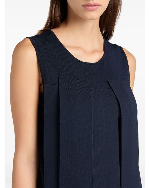 Ports 1961 Blue Panelled Top