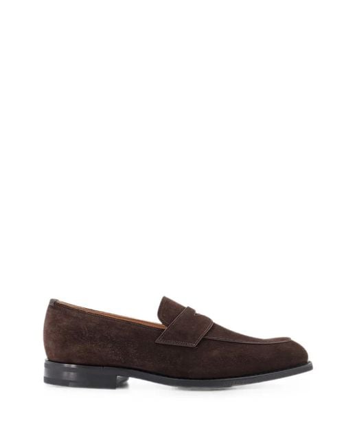 Church's Brown Hertford R 2.0 Suede Loafers for men