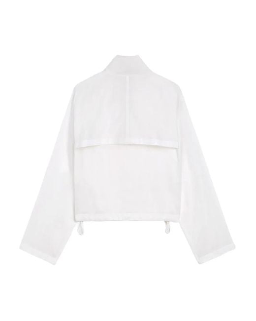 Jil Sander White Lightweight Jacket