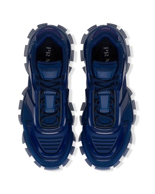 Prada Cloudbust Thunder Low-top Sneakers in Blue for Men | Lyst