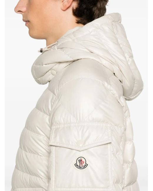 Moncler Lauros Donsjack in het Natural voor heren