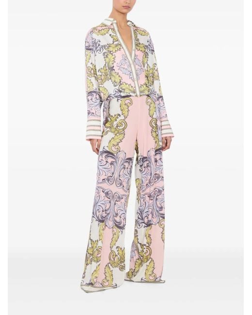 Alice + Olivia Multicolor Athena Pant