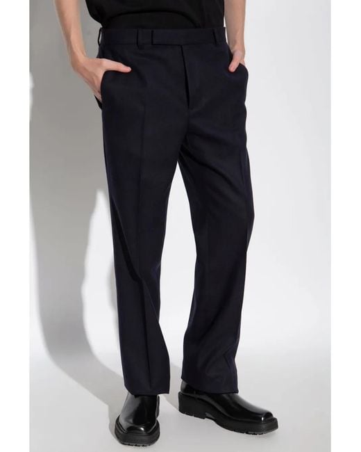 Givenchy Blue Wool Trousers for men
