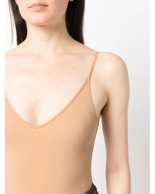 Jil Sander Natural V-Neck Body