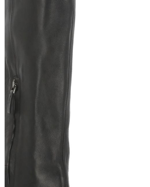 Bottines À Bout Rond Julie Dee en coloris Gray