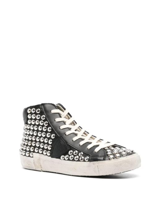 Philippe Model Black Prsx High Sneakers