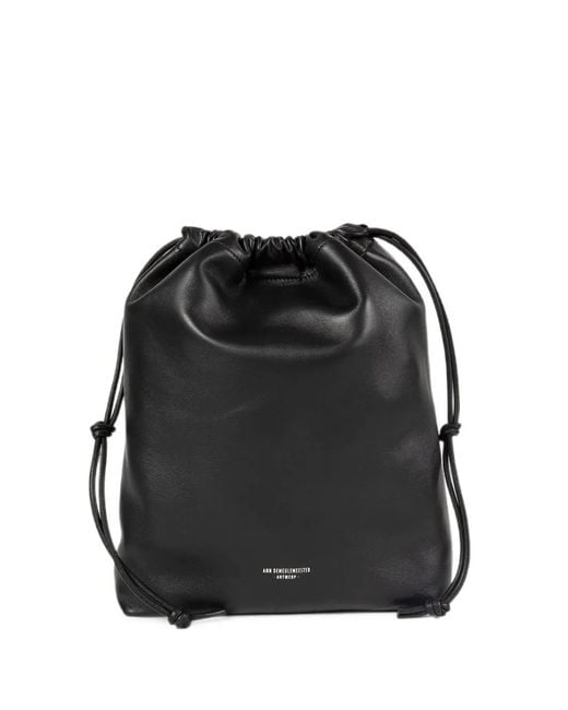 Ann Demeulemeester Black Large Philippa Bucket Bag