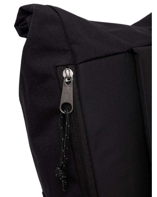 Eastpak Black Roll-Top Buckle Backpack