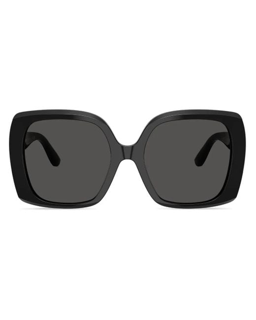 Dolce & Gabbana Black Square-Frame Sunglasses