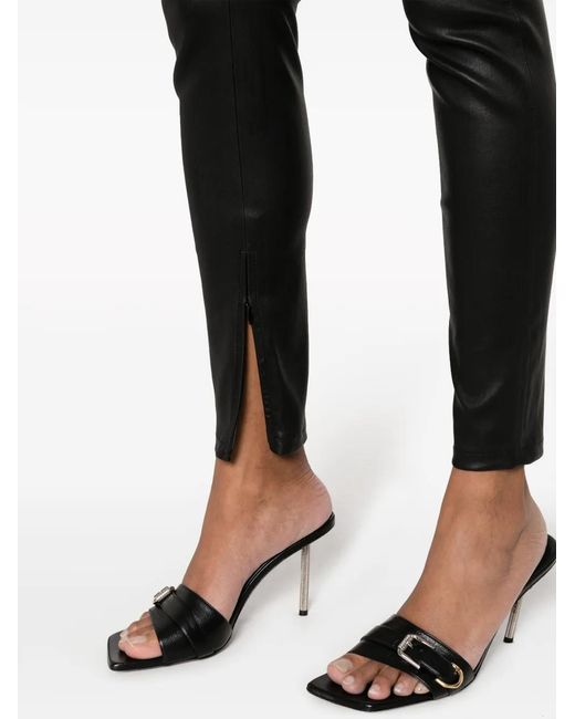 DSquared² Black High-Waist Skinny Leggings