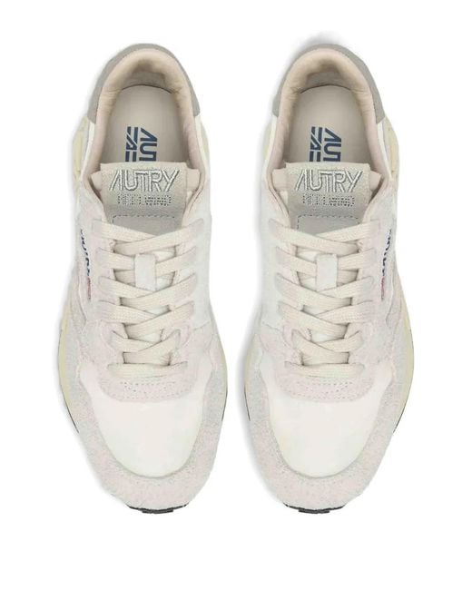 Autry White Laces Leather Trainers for men