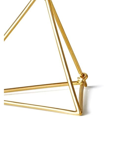 Shihara Metallic Triangle Earring 30
