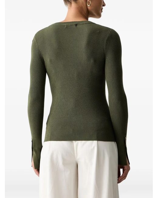 Guess Green Button-Up Cardigan