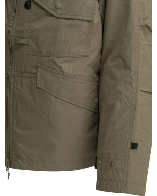 Daiwa Pier39 Green Multi-Pocket Zip-Up Jacket for men