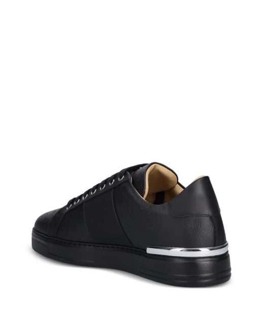 Sneakers Con Logo Goffrato di Philipp Plein in Black da Uomo