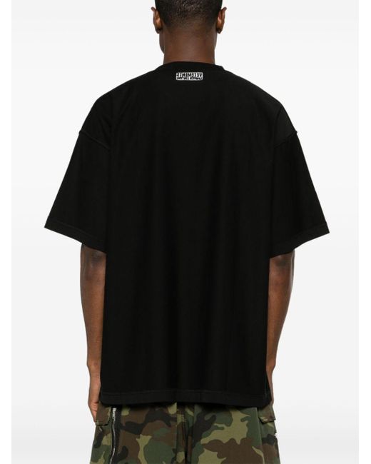 T-shirt Inside-Out di Vetements in Black