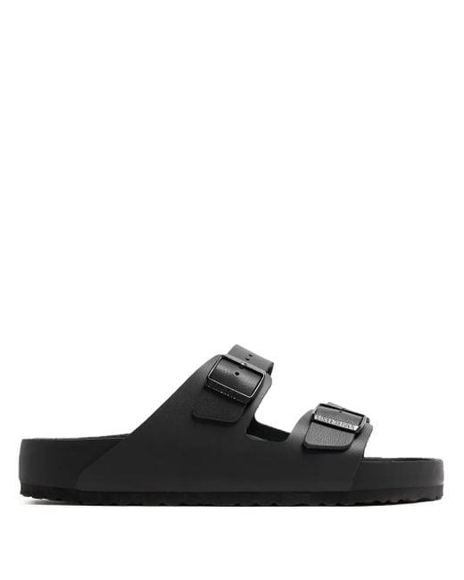 Birkenstock Black Arizona Eva Double-Buckle Slides for men