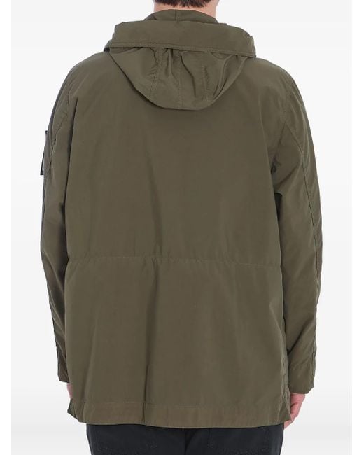 Stone Island Green Lightweight Parka for men