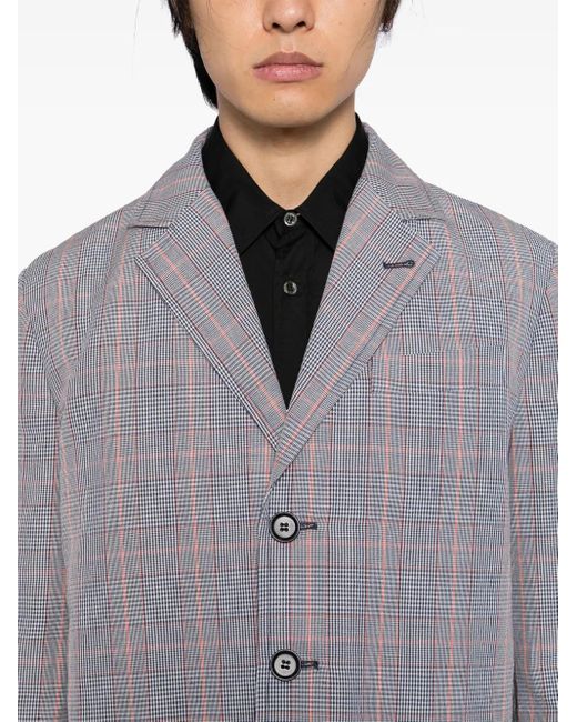 Aspesi Geruite Blazer in het Gray voor heren