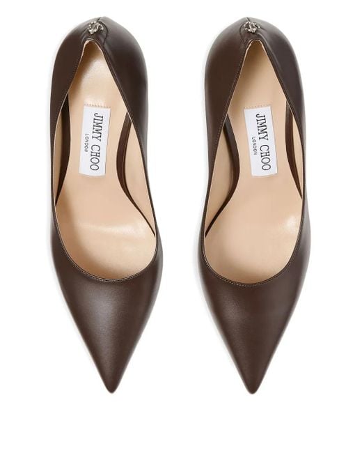 Jimmy Choo Brown With Heel
