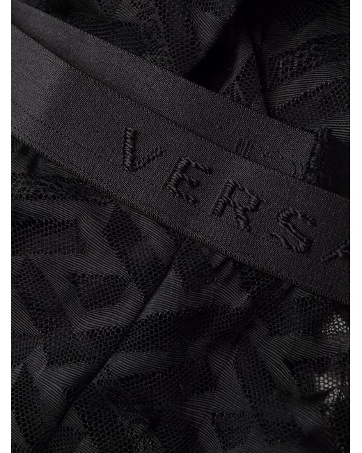 Medias La Greca Versace de color Gray
