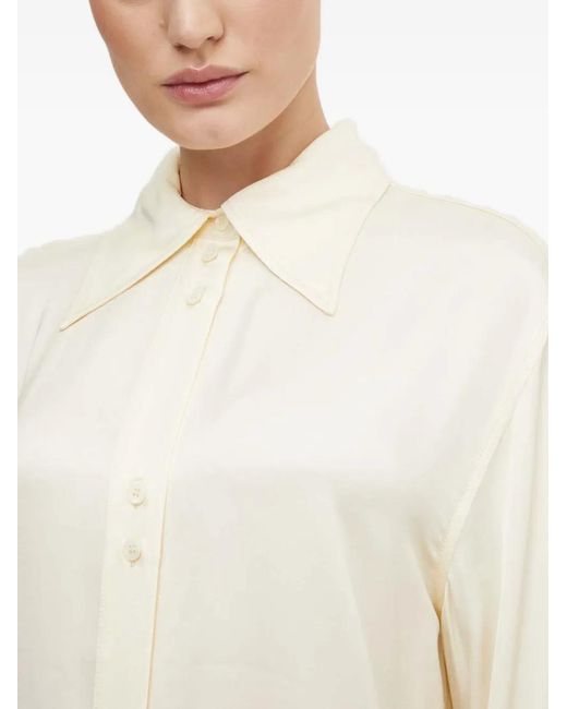 Day Birger et Mikkelsen White Buttoned Collared Top