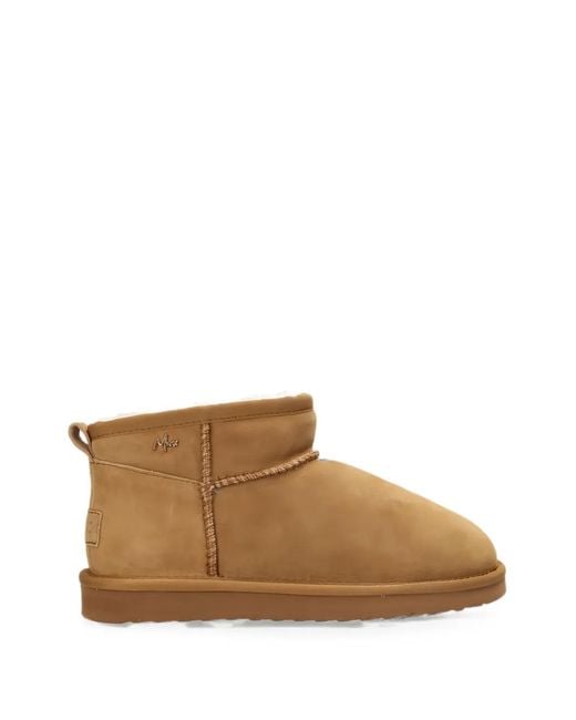 Mexx Brown Suede Ankle Boots