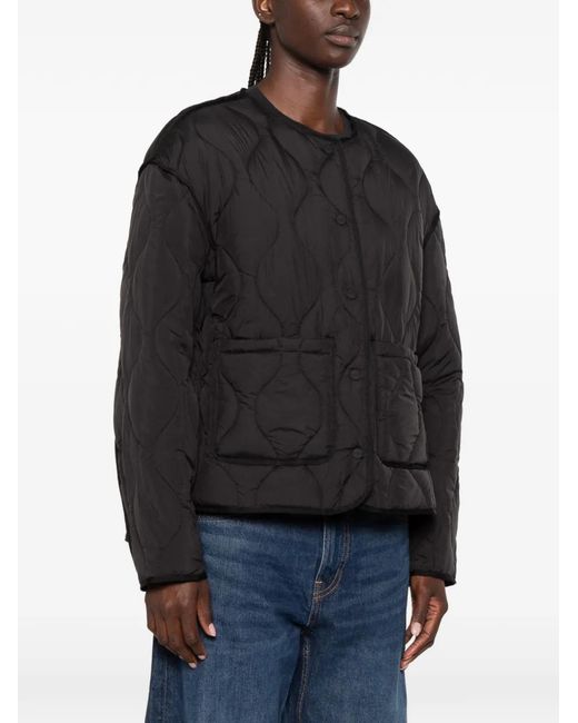 Closed Black Quilted Jacket
