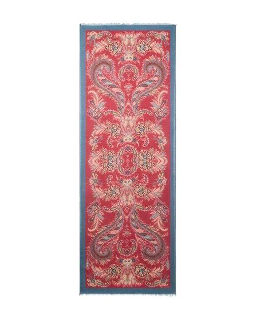 Etro Red Scarves