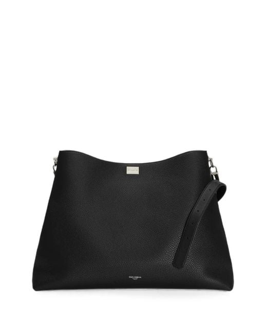 Dolce & Gabbana Black Vittoria Shoulder And Crossbody Bag for men