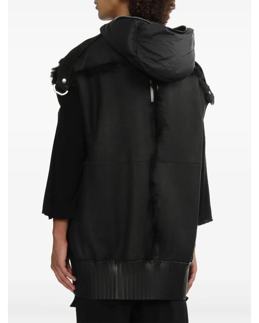 Rick Owens Black Padded Gilet for men