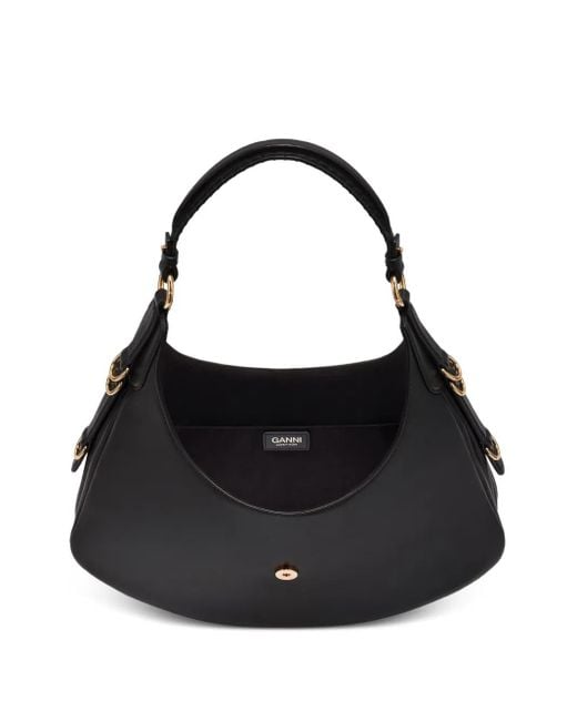 Ganni Black Shoulder Bags