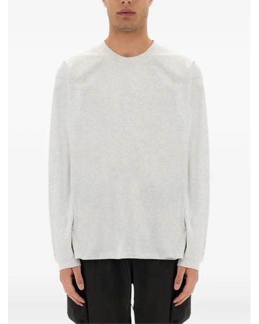 Represent White Cotton T-Shirt for men
