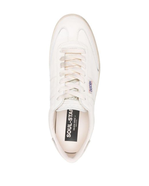 Golden Goose Deluxe Brand Soul Star Suède Sneakers in het White voor heren